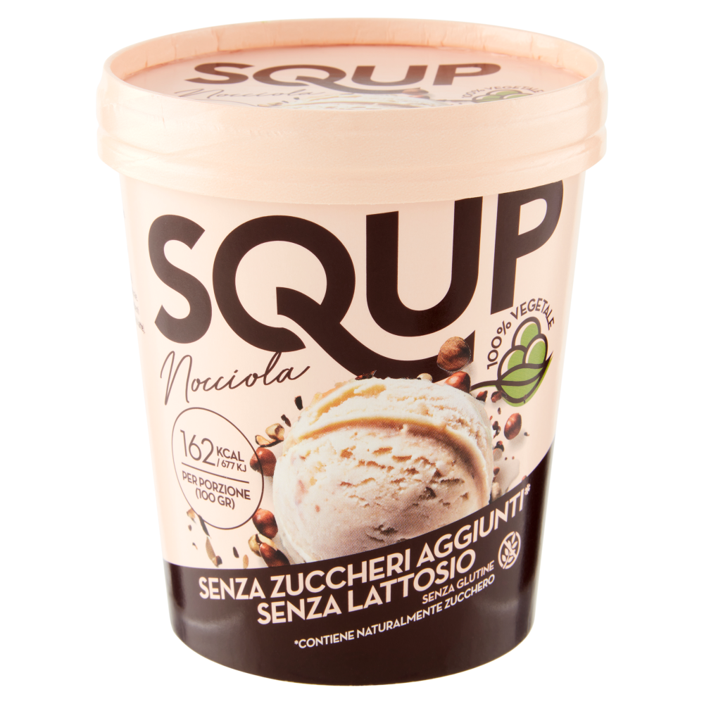 Squp Gelato 100% Vegetale Nocciola 300 g