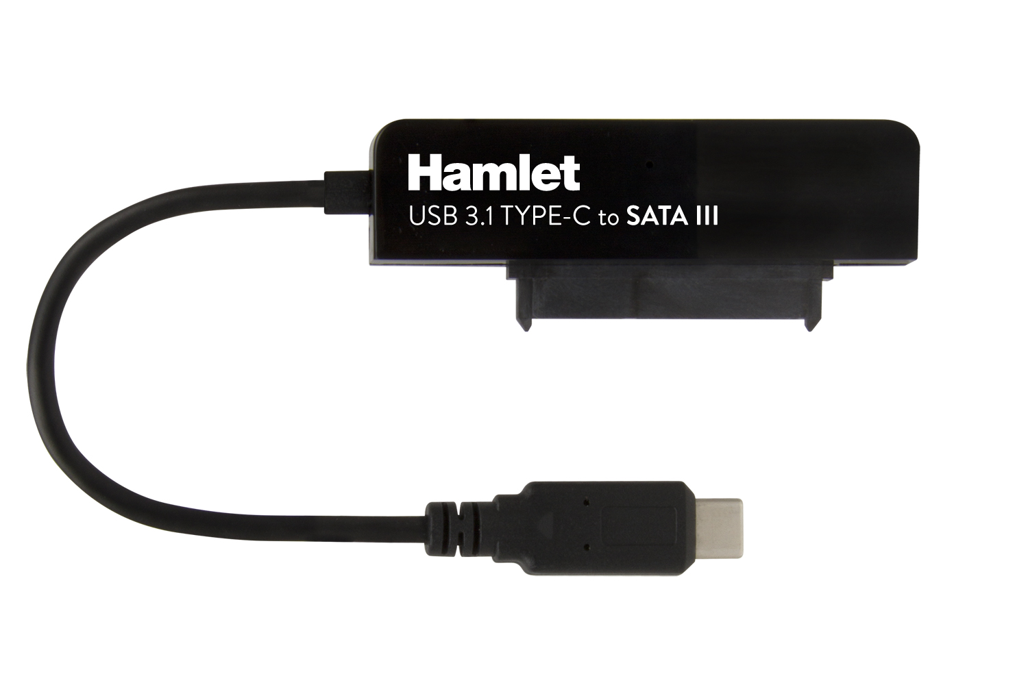Hamlet Adattatore USB 3.1 Type-C to SATA III per collegare hard disk o unit&agrave; SSD con Serial ATA