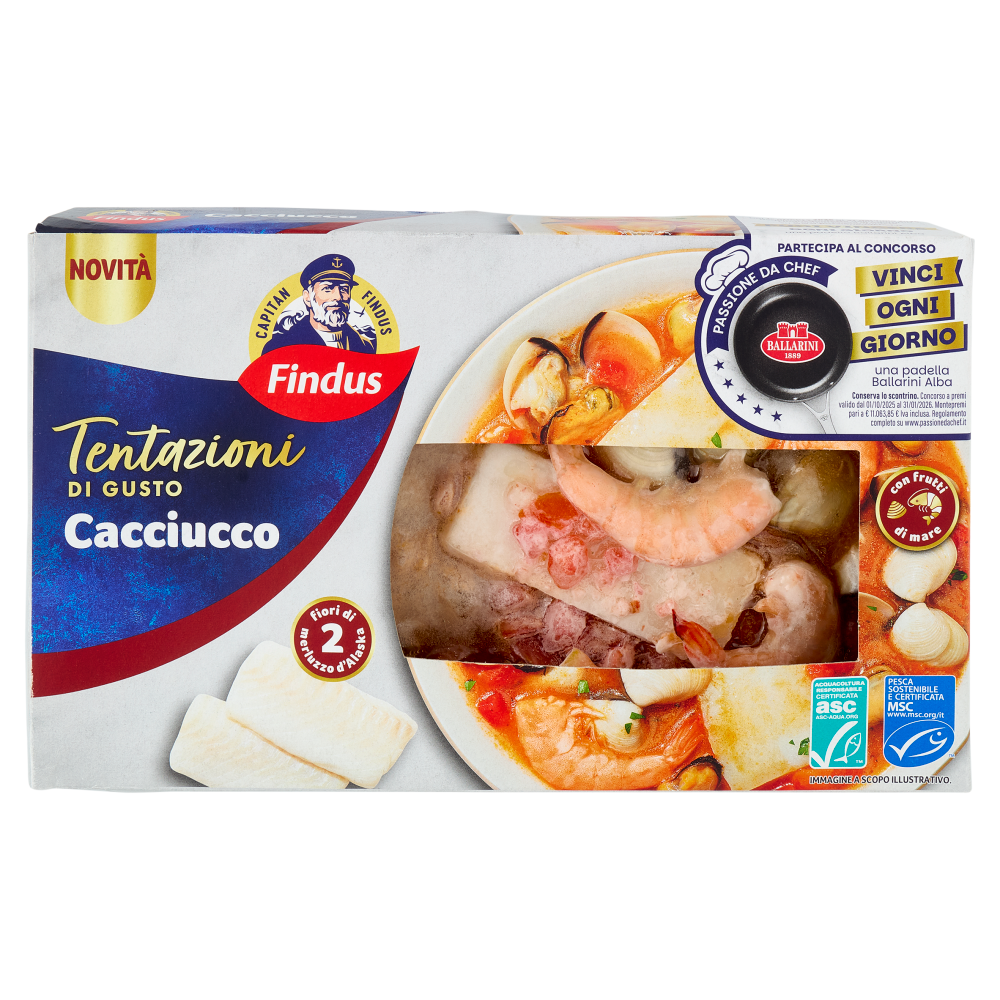 Capitan Findus Tentazioni di Gusto Cacciucco 450 g