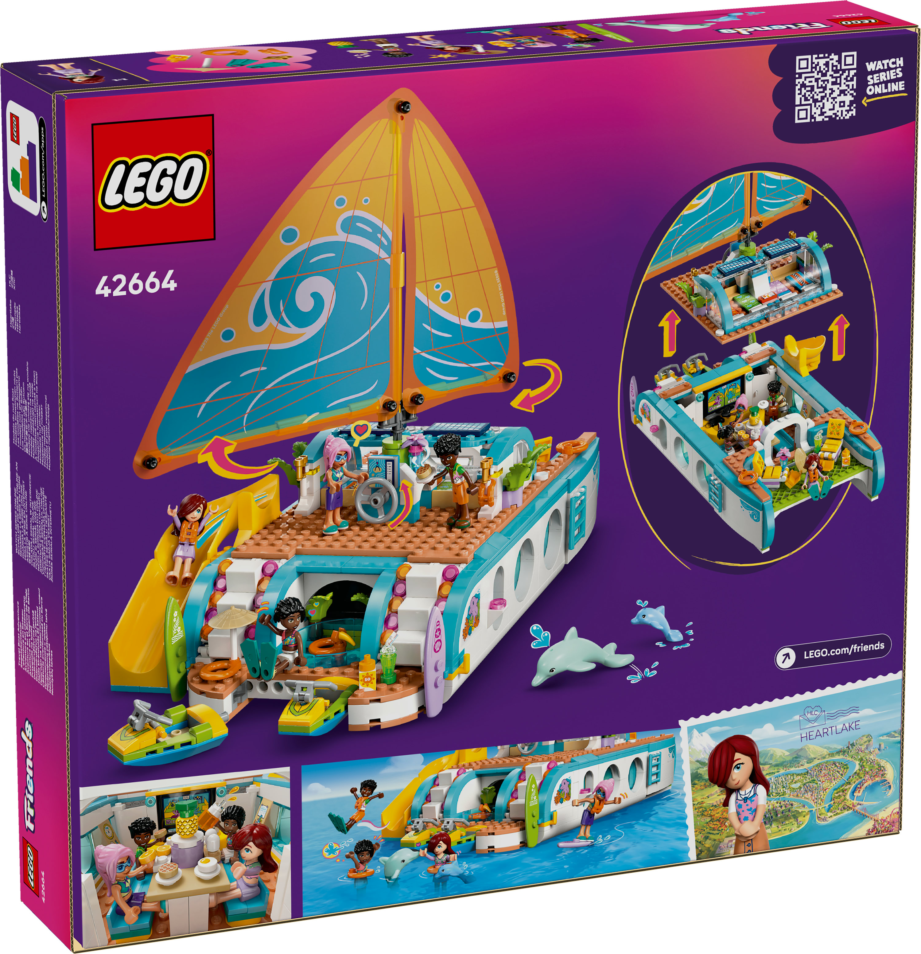 LEGO Friends Avventura sul catamarano