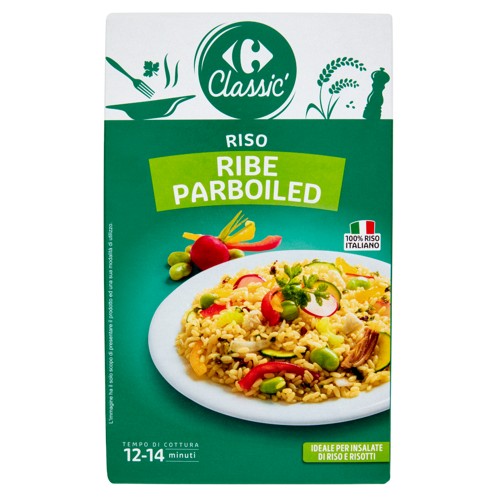 Carrefour Classic Riso Ribe Parboiled 1 Kg