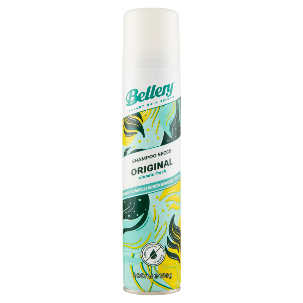 Bellery Shampoo Secco Original classic fresh 200 ml