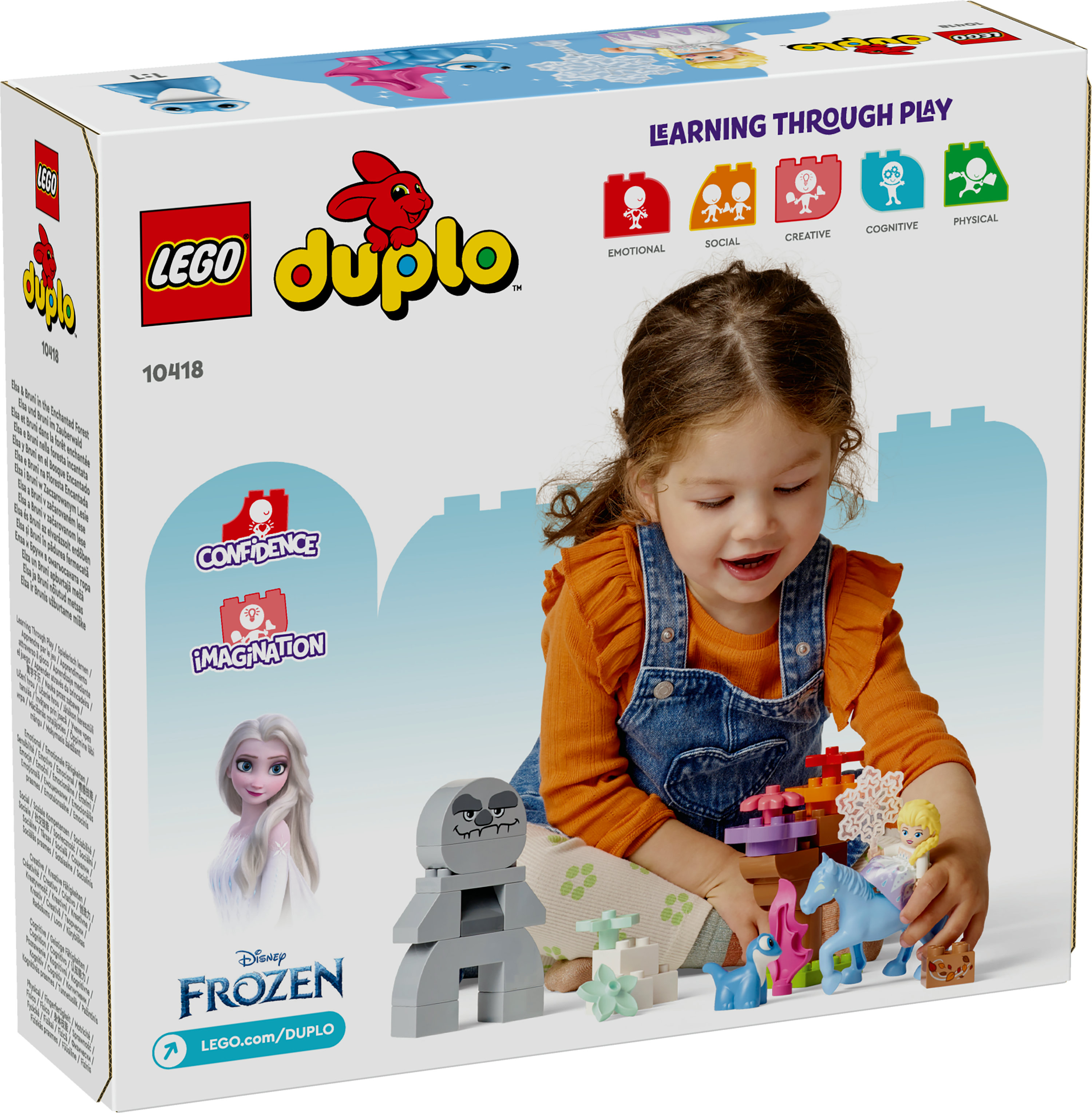 LEGO DUPLO Elsa e Bruni nella foresta incantata