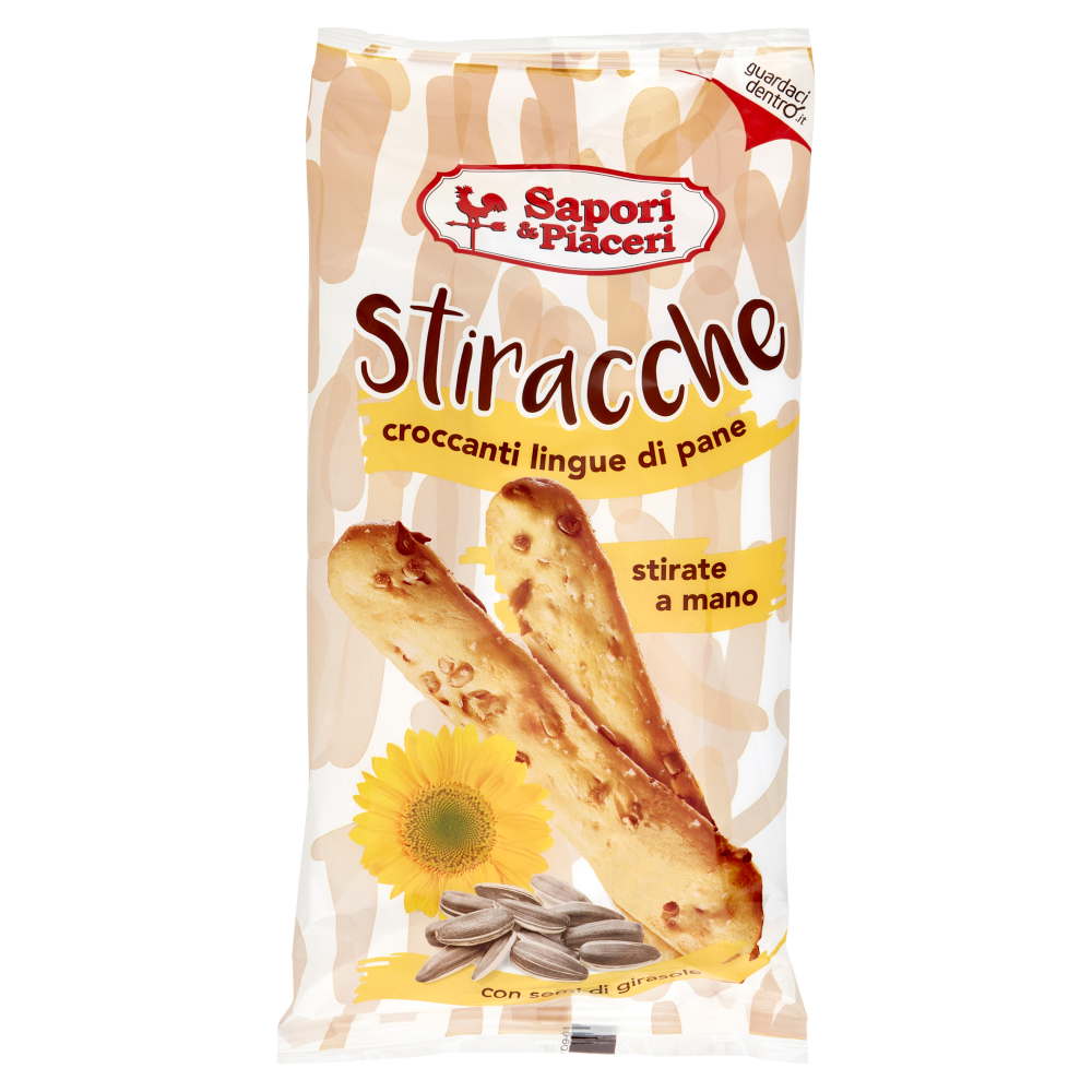 Sapori & Piaceri Stiracche con semi di girasole 2 x 83 g