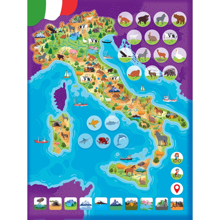 Clementoni Italia Puzzle Magnetico