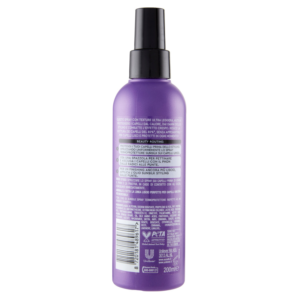 sunsilk Liscio Perfetto Spray Termoprotettore 200 ml