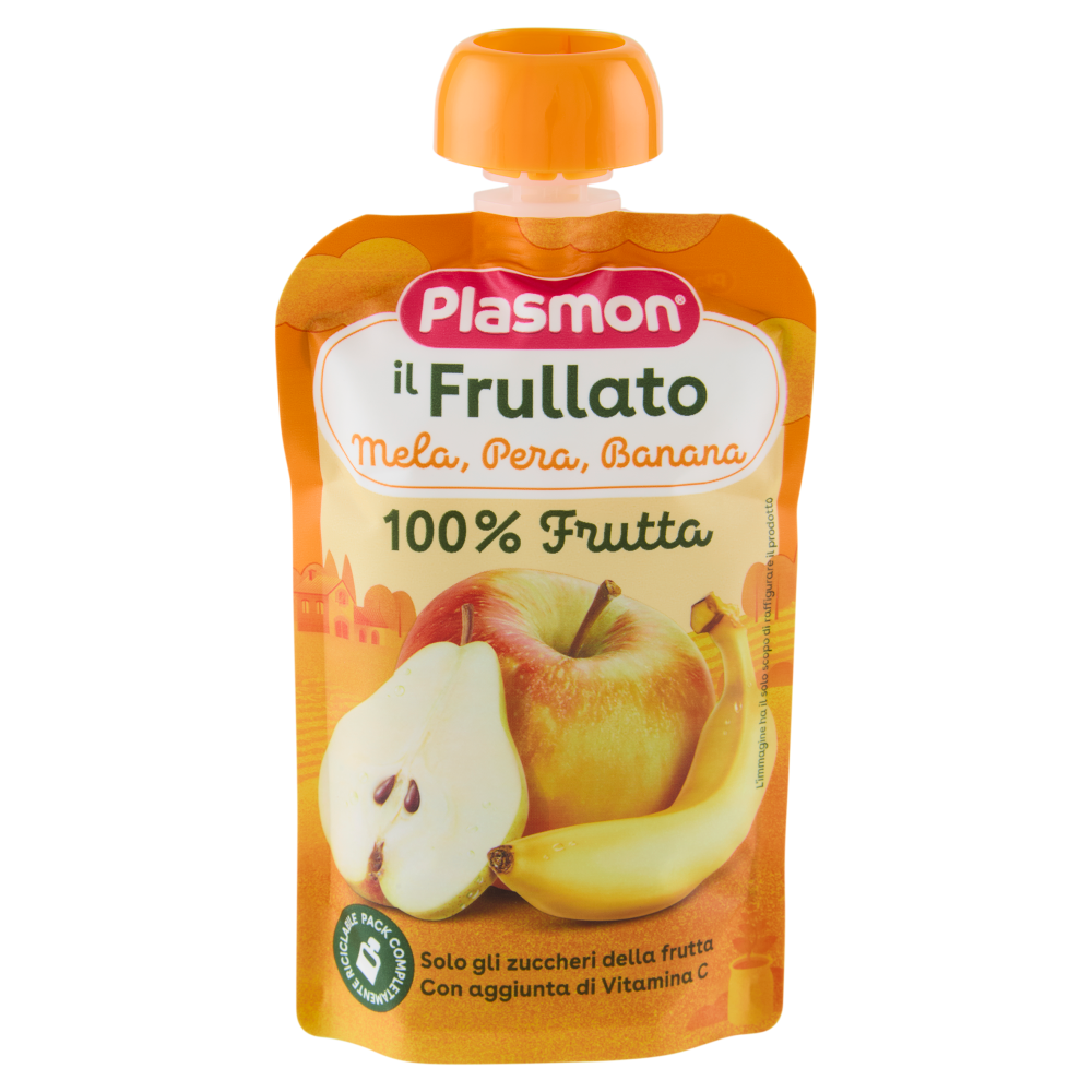 Plasmon il Frullato Mela, Pera, Banana 100 g