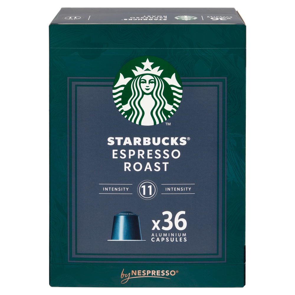 STARBUCKS Espresso Roast By Nespresso Caffè Espresso 36 capsule 202 g
