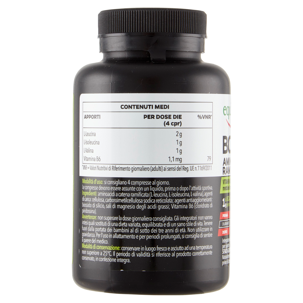 equilibra Sport BCAA 2:1:1 Aminoacidi Ramificati 100 compresse 105 g