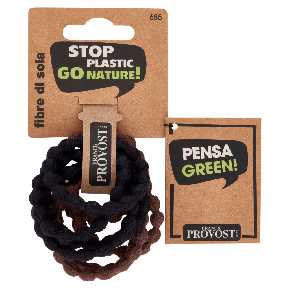 Franck Provost fibre di soia Elastici per capelli 8 pz