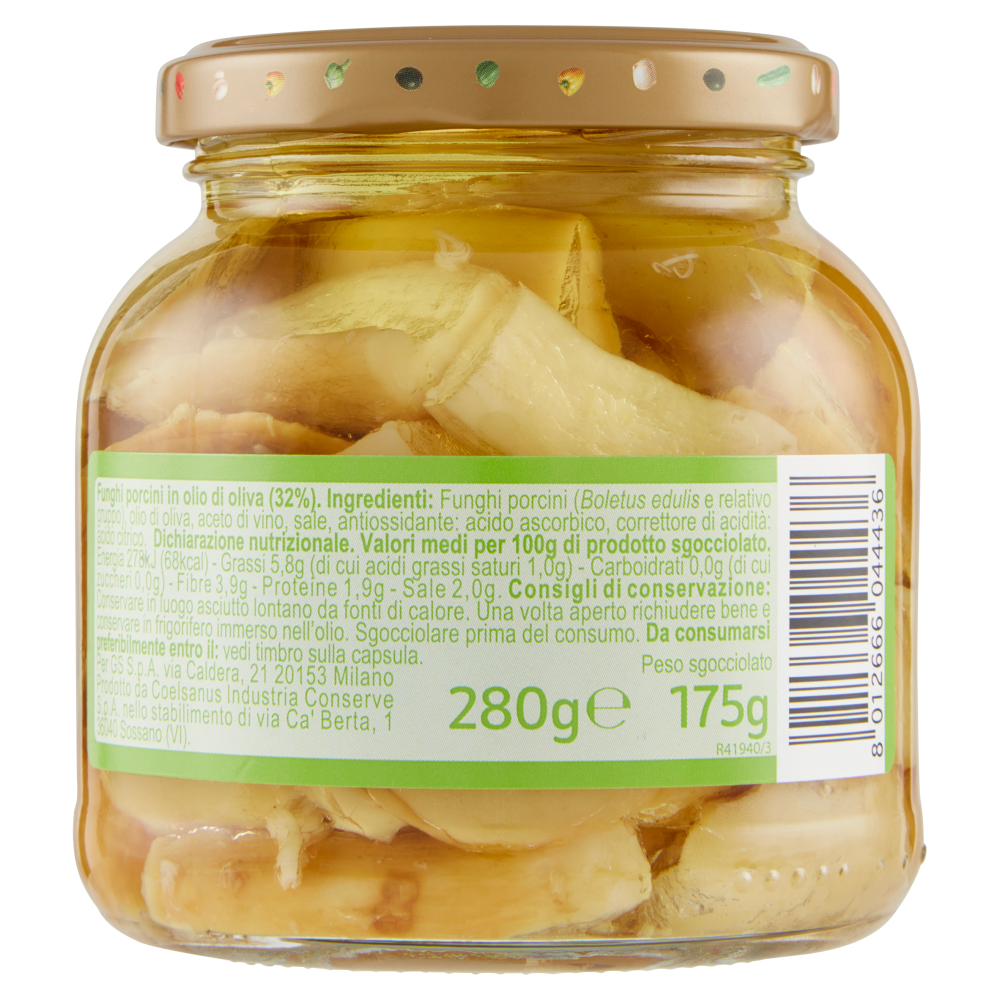 Carrefour Classic Funghi Porcini in Olio di Oliva 280 g