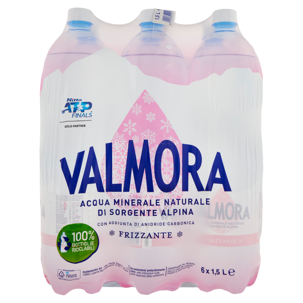 Valmora Sorgente Alpina Frizzante 6 x 1,5 L