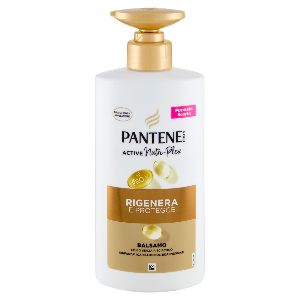 Pantene Pro-V Rigenera e Protegge Balsamo con o Senza Risciacquo Active Nutri-Plex 500 ml
