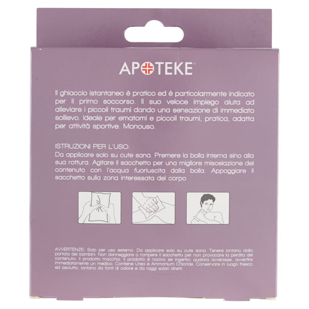 Apoteke Fisiobenessere Ghiaccio Istantaneo 1 pz