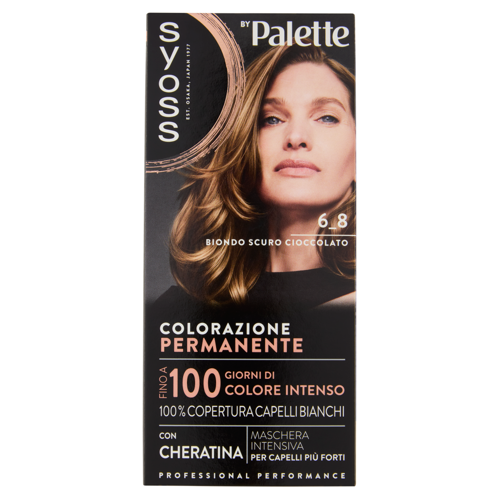 Syoss By Palette Colorazione Permanente 6_8 Biondo Scuro Cioccolato