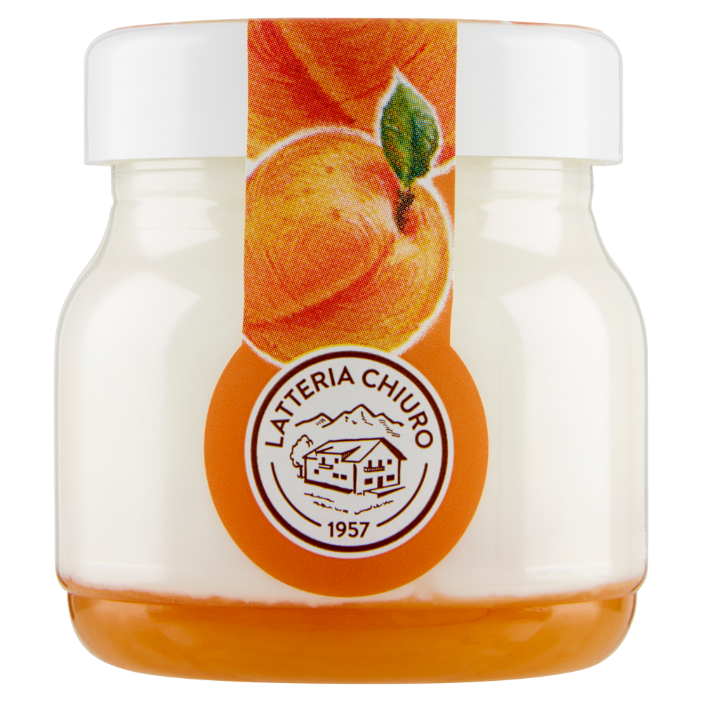 AlpiYò Yogurt di Valtellina Intero con confettura extra di Albicocca 125 g