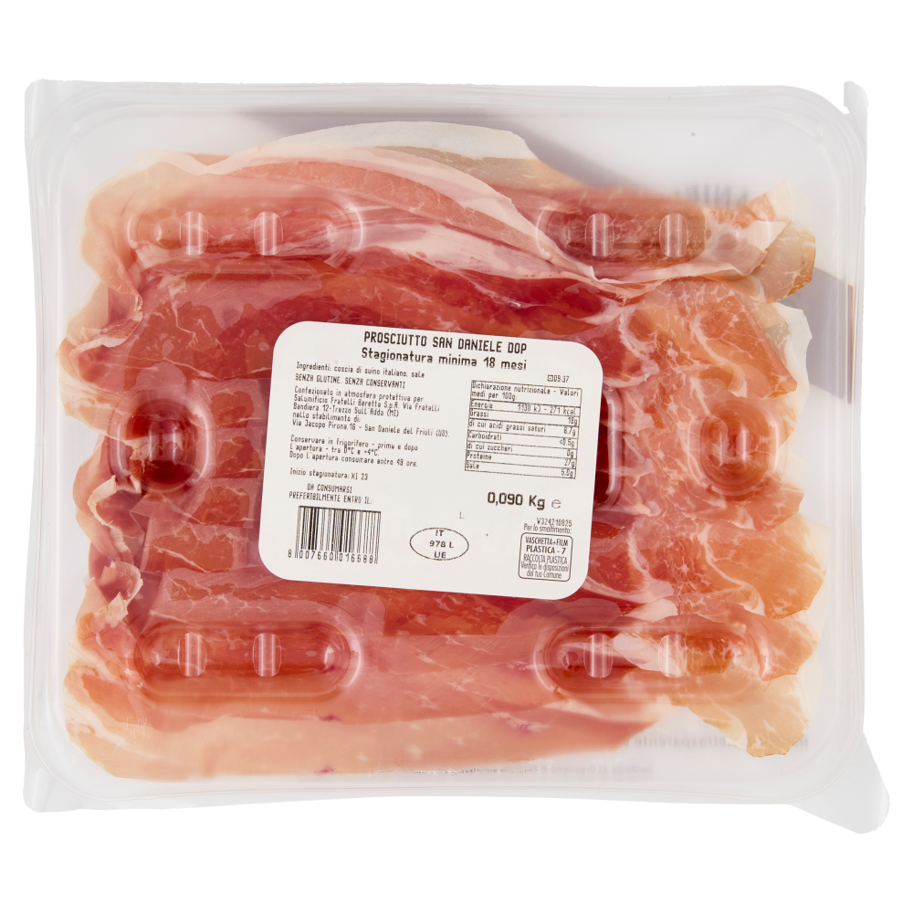 Fratelli Beretta La Salumeria d'Italia Prosciutto di San Daniele DOP 90 g