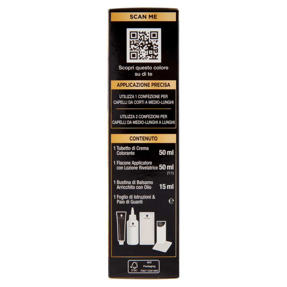 Palette oleo intense Biondo Nocciola 6-80