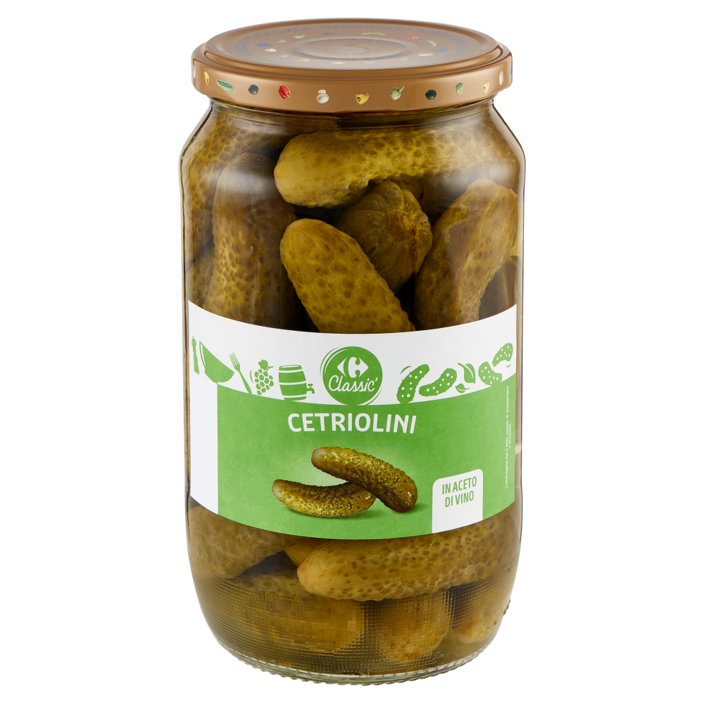 Carrefour Classic Cetriolini 700 g