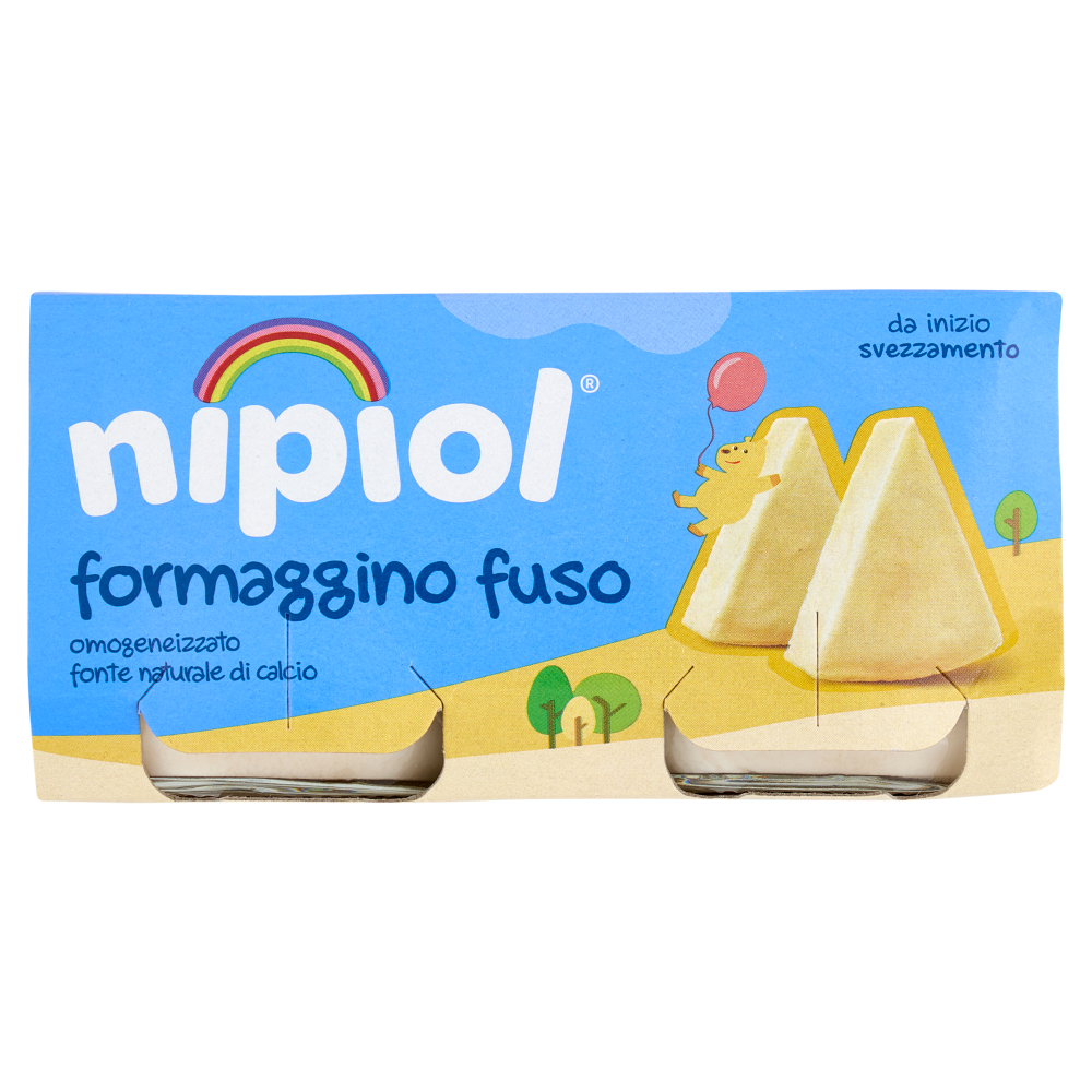 nipiol formaggino fuso omogeneizzato 2 x 80 g