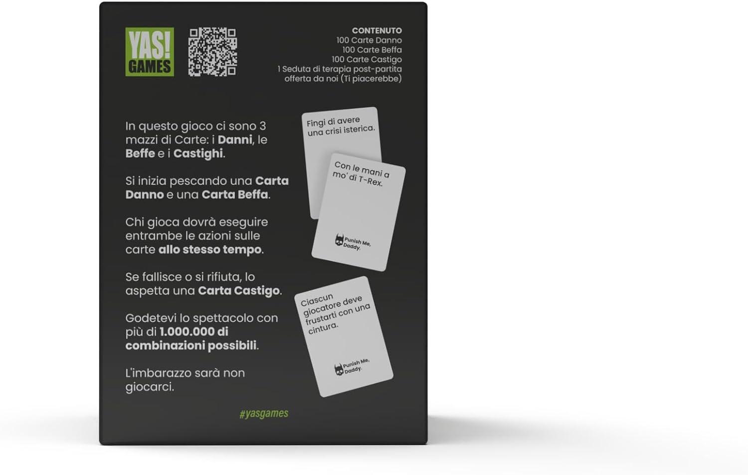 Rocco Giocattoli Punish Me Daddy Gioco da tavolo Festa