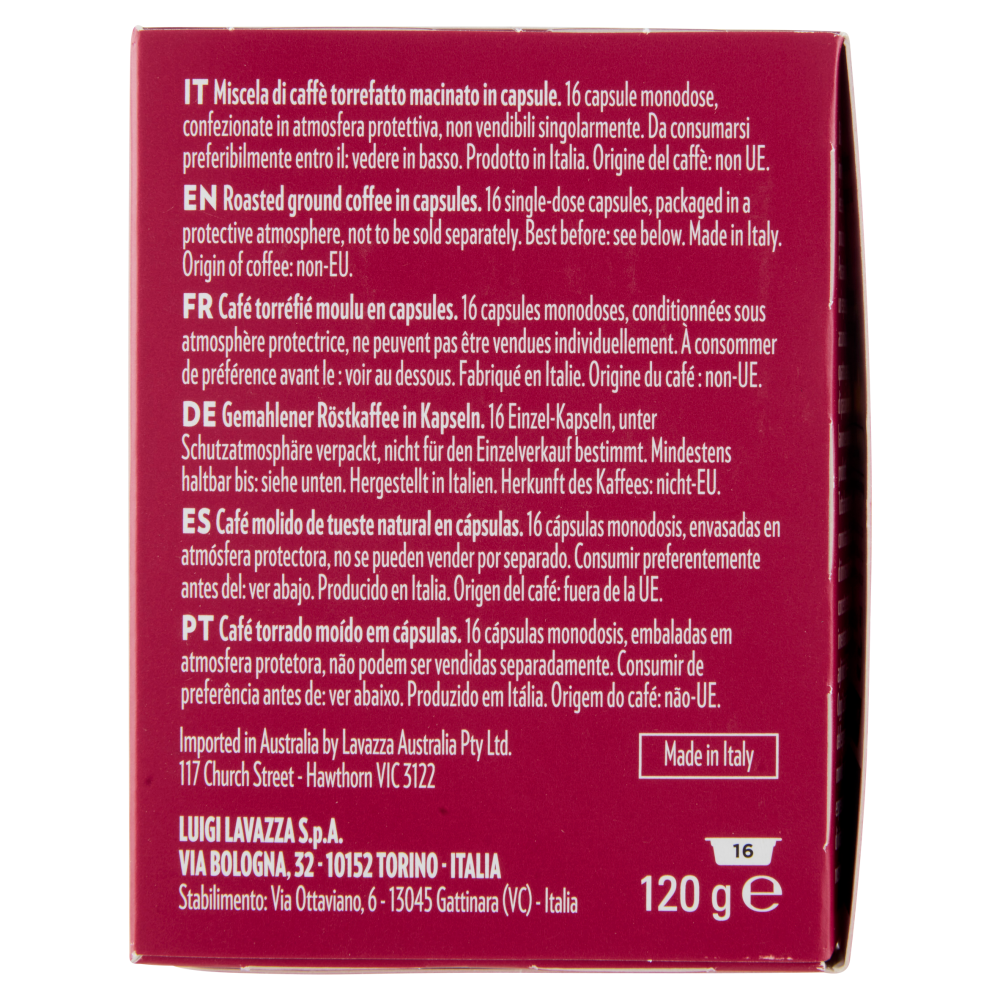 Lavazza A Modo Mio Espresso Intenso 16 Capsule 120 g