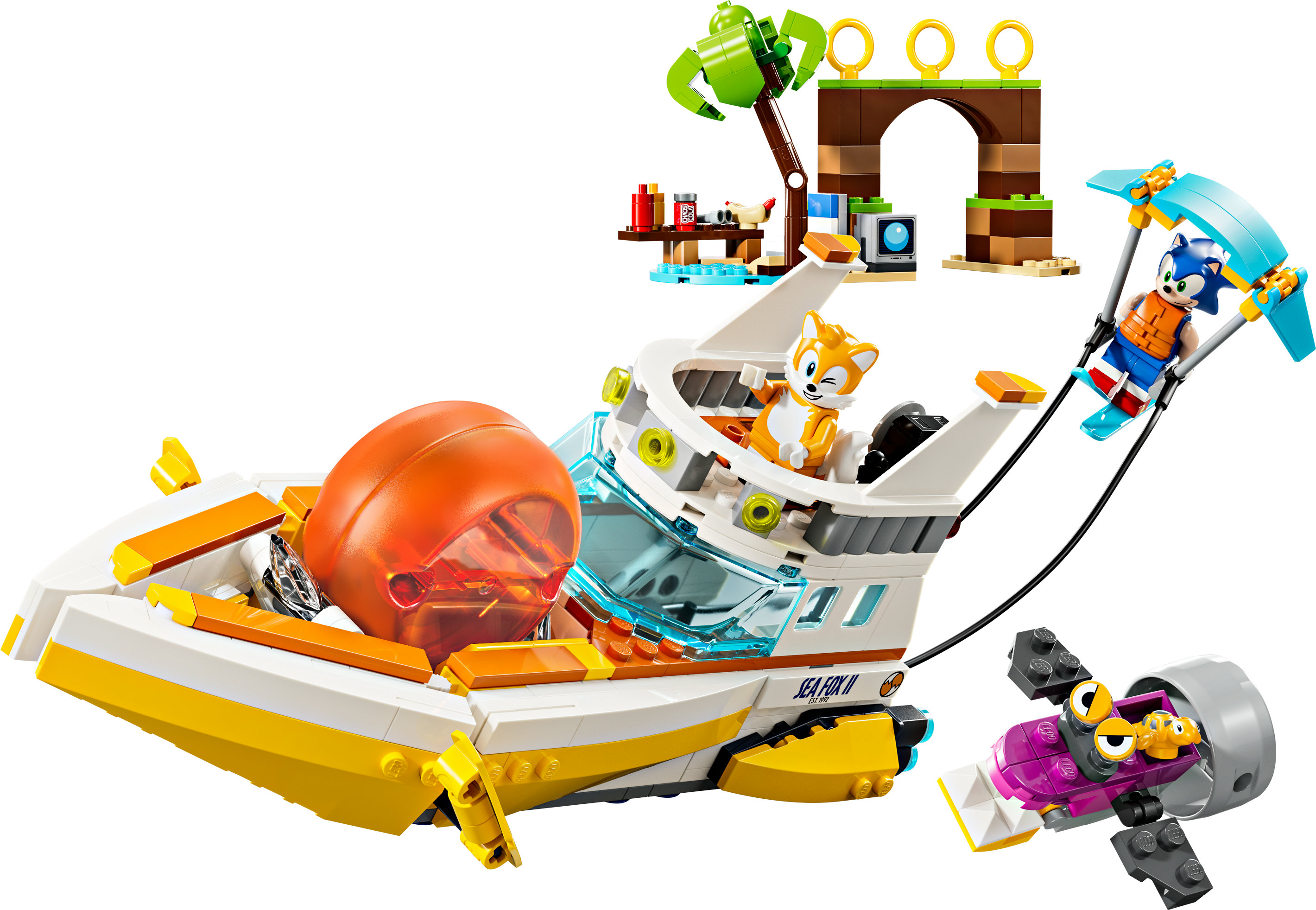 LEGO L&rsquo;aeroscafo delle avventure di Tails
