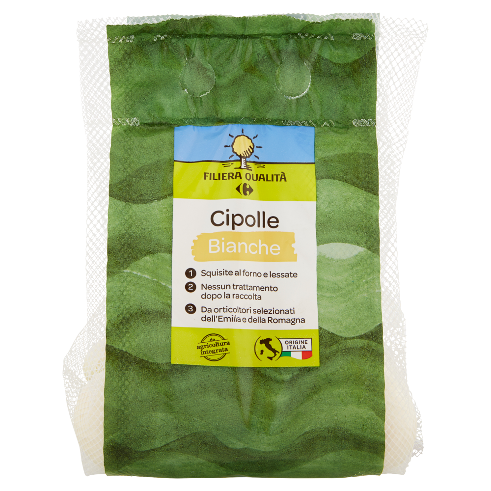 Carrefour Filiera Qualità Cipolle Bianche 750 g