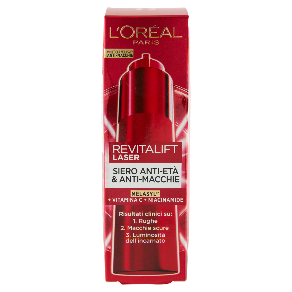 L'Or&eacute;al Paris Revitalift Laser Siero Anti-Et&agrave; & Anti-Macchie Melasyl 50 ml