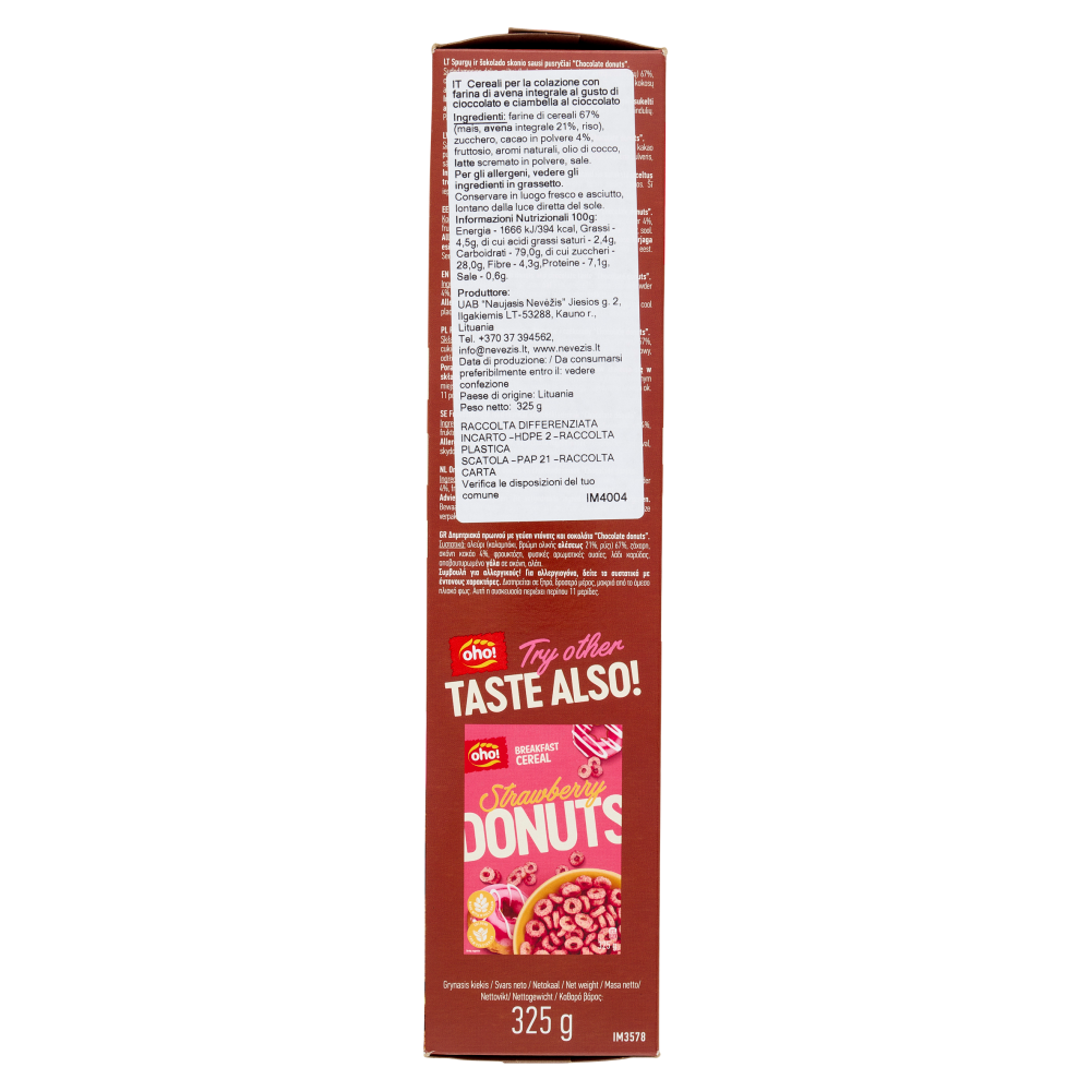 oho! Chocolate Donuts 325 g