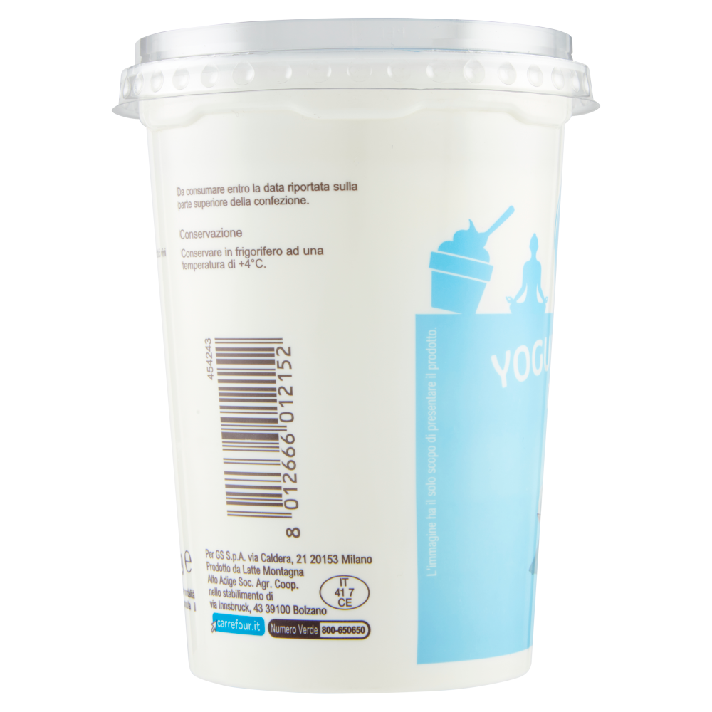 Carrefour Classic Yogurt Magro Bianco 500 g