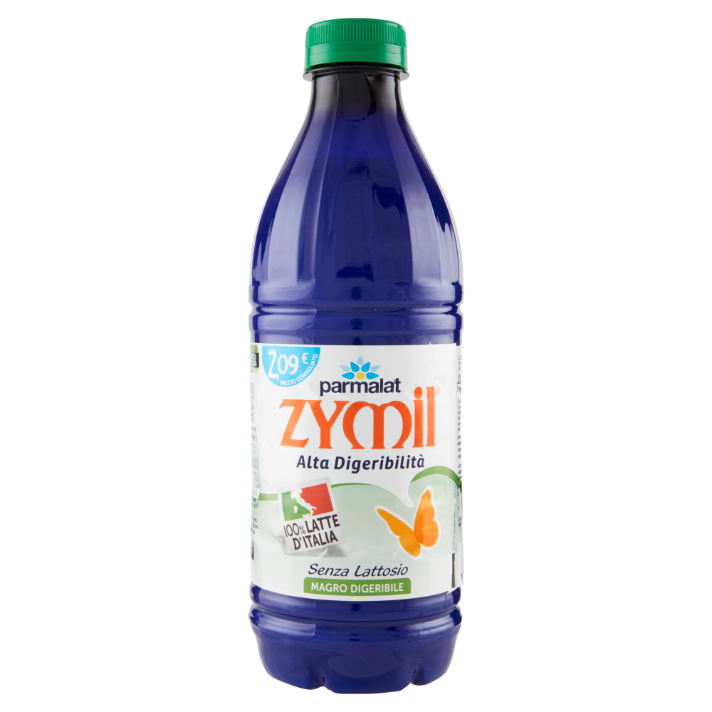 Zymil Alta Digeribilità Senza Lattosio Magro Digeribile 100% Latte d'Italia 1000 ml