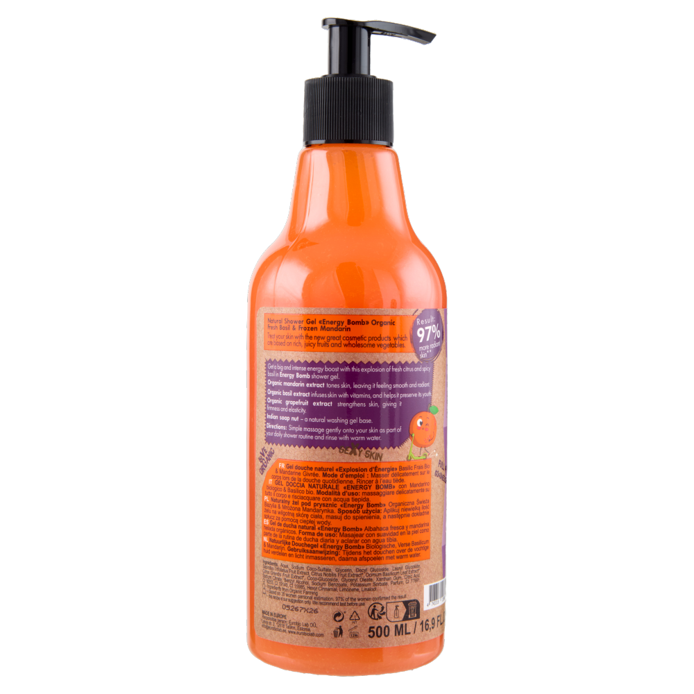 Skin Super Good Natural Shower Gel Energy Bomb 500 ML