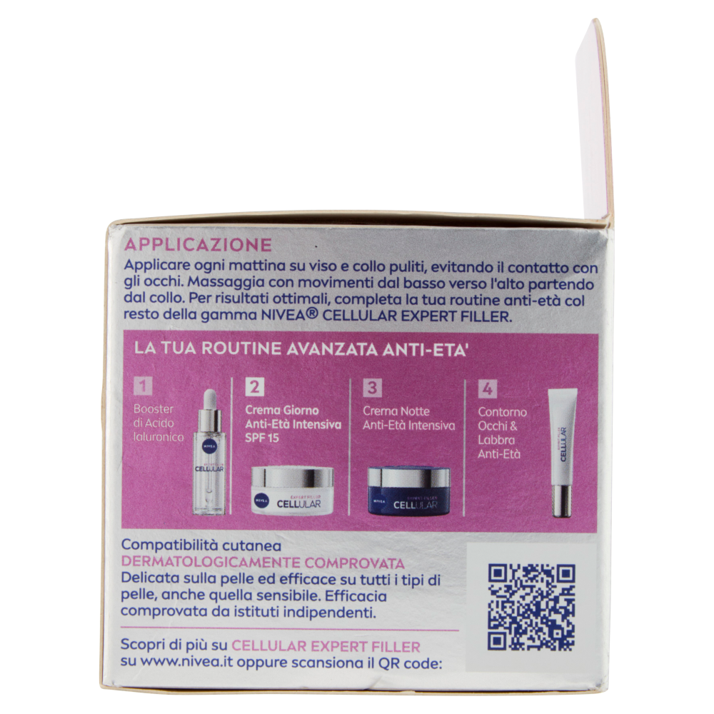 Nivea Cellular Expert Filler Crema Giorno Anti-Età Intensiva SPF 15 50 ml
