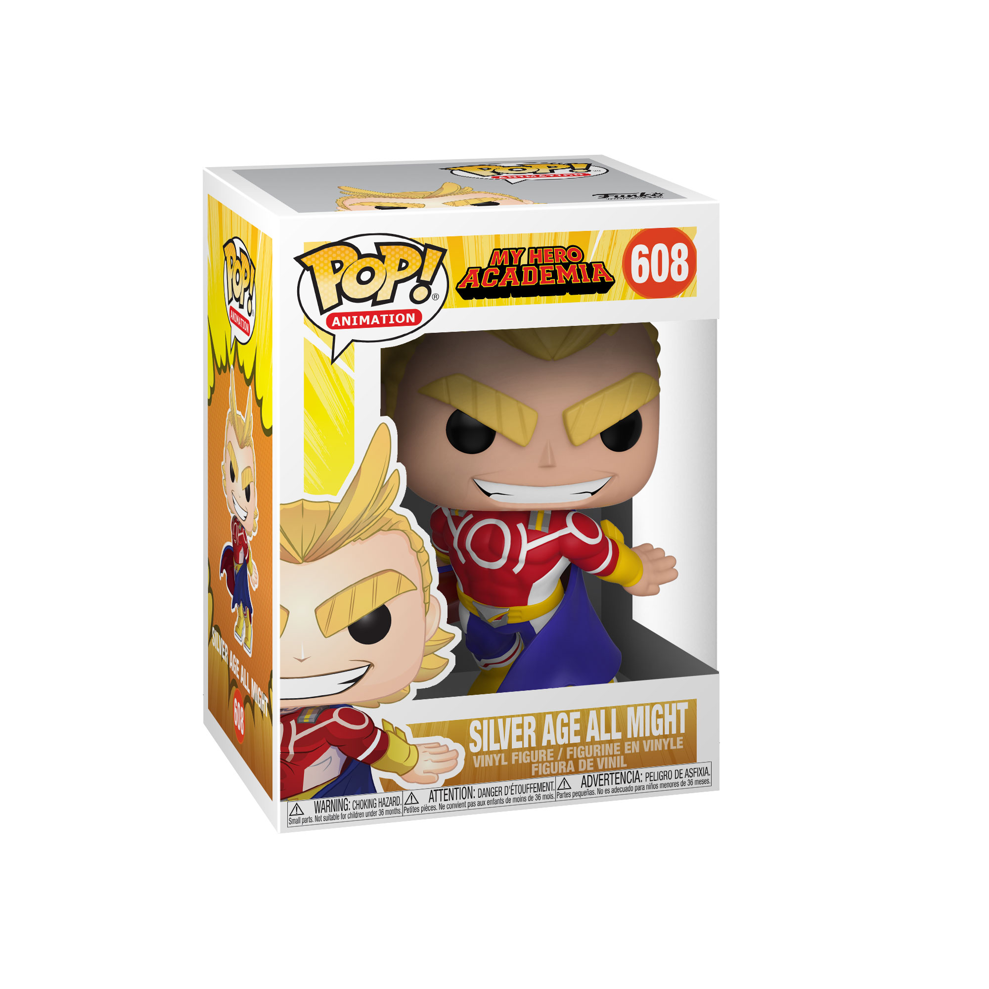 FUNKO POP Animation: My Hero Academia S3 - All Might (Silver Age)