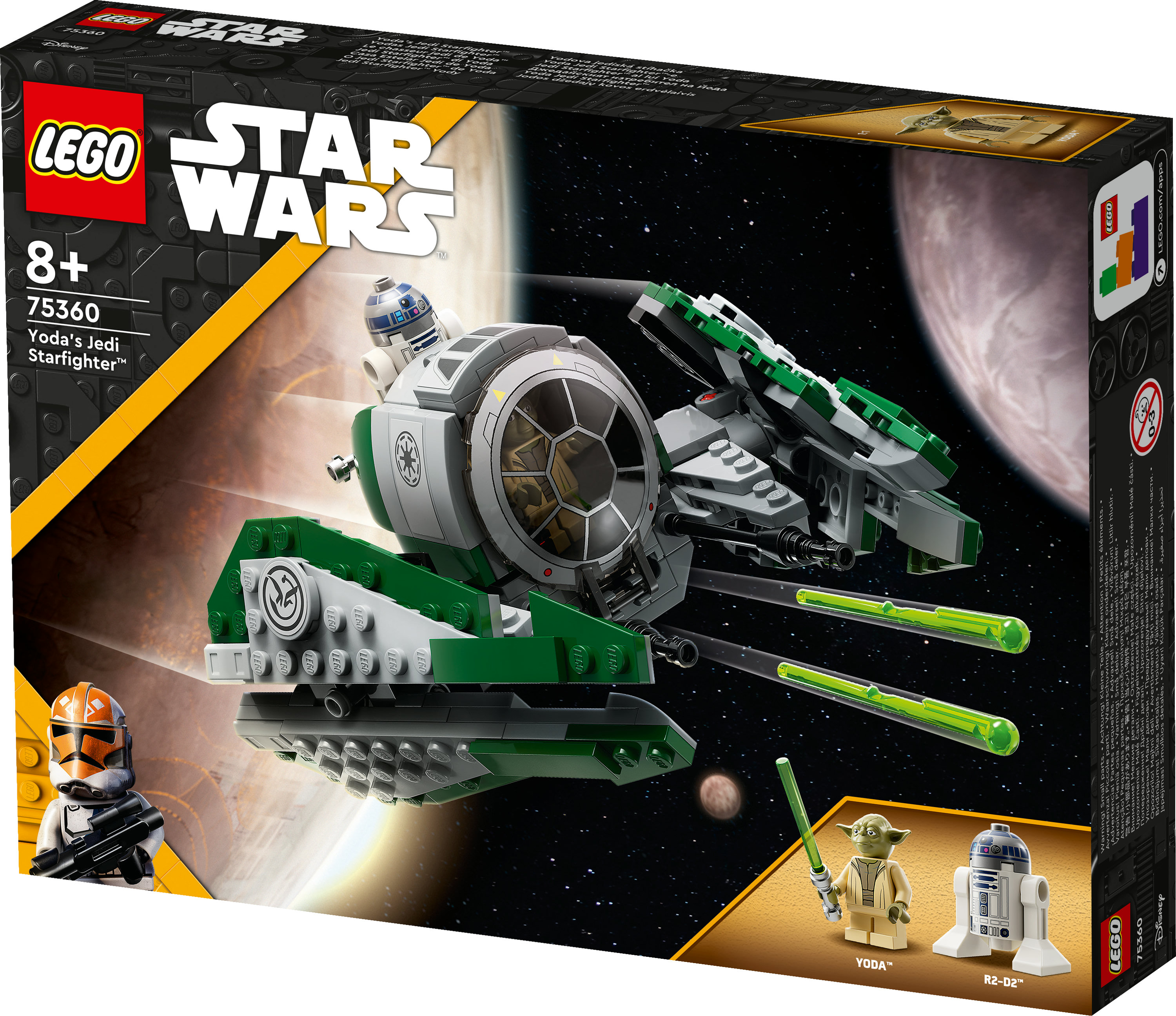 LEGO Star Wars Jedi Starfighter™ di Yoda