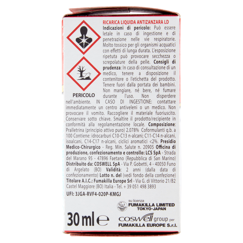 VAPE Liquido Inodore Ricarica 30 ml