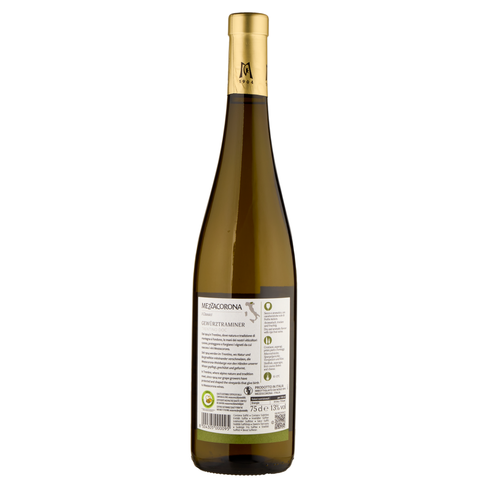 Mezzacorona I Classici Gewürztraminer Trentino DOC 75 cl