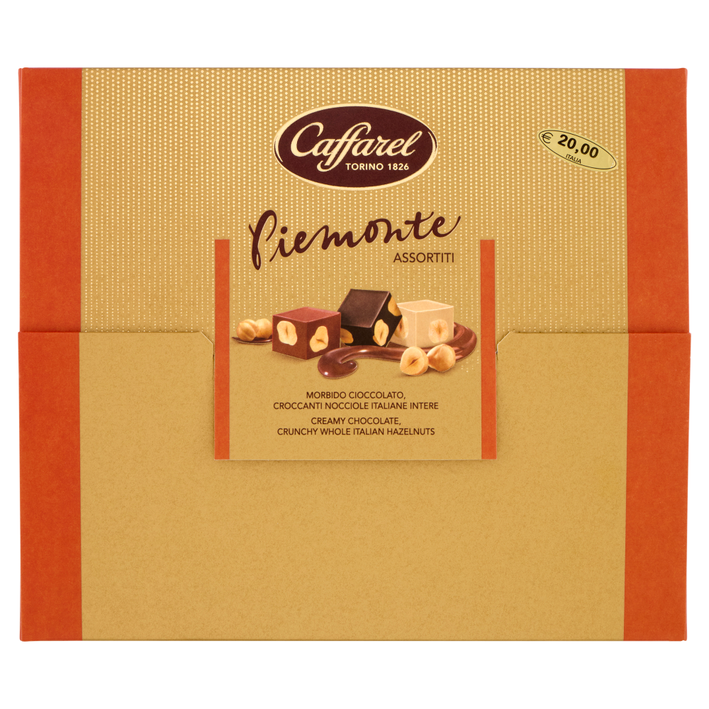 Caffarel Cioccolatini Assortiti Piemonte Scatola regalo 215 g