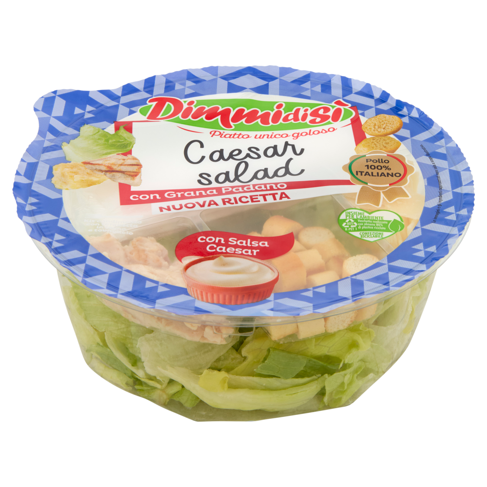 DimmidiSì Piatto unico goloso Cesar Sala con Grana Padano 180 g