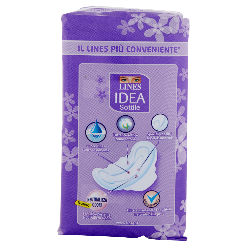 Lines Idea Sottile Giorno ripiegato con ali x14