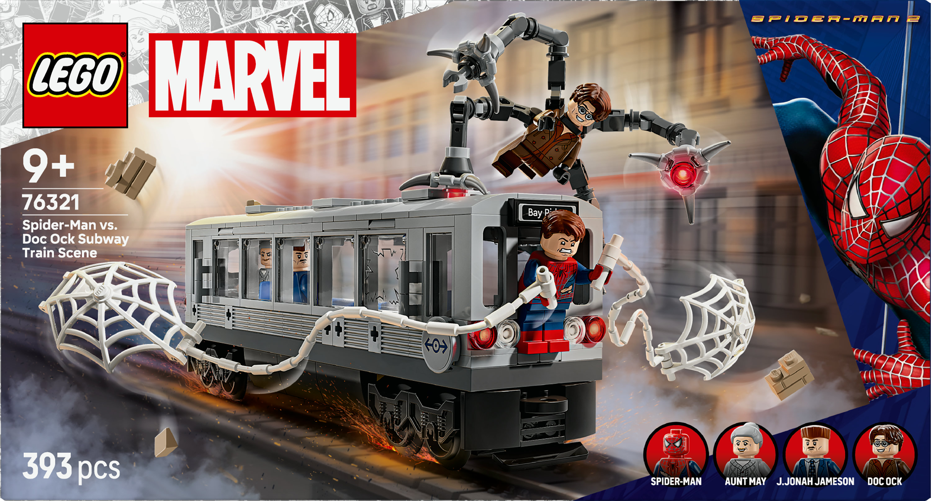 LEGO Spider-Man contro Doc Ock: duello sul treno