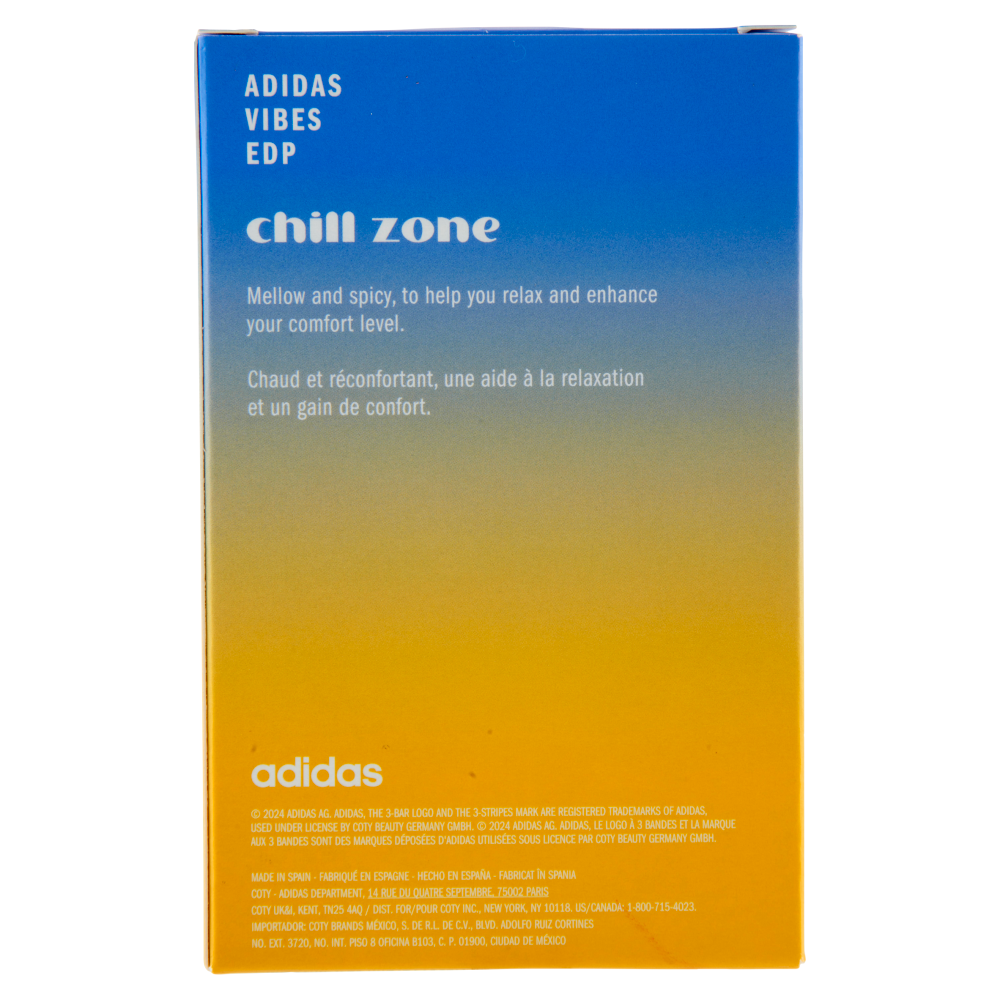 adidas Vibes Chill Zone Eau de Parfum 100 mL
