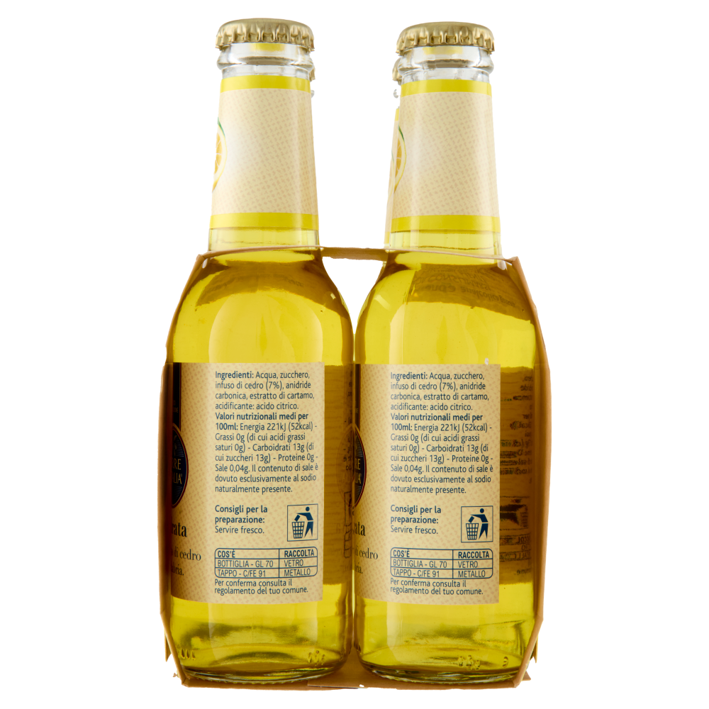 Terre d'Italia Cedrata 4 x 200 ml