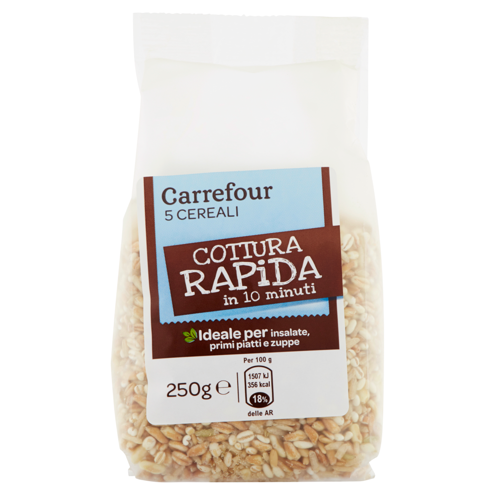 Carrefour 5 Cereali Cottura Rapida in 10 minuti 250 g