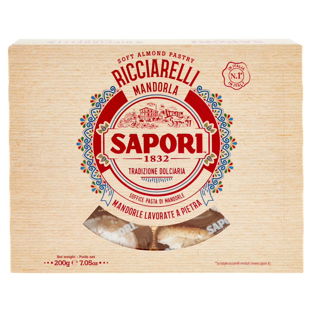 Sapori Ricciarelli Mandorla 200 g