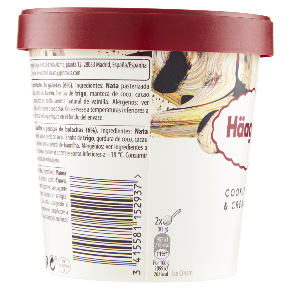 Häagen-Dazs Cookies & Cream 386 g