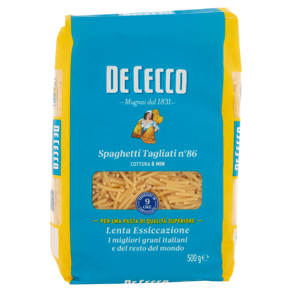 De Cecco Spaghetti Tagliati n&deg;86 500 g