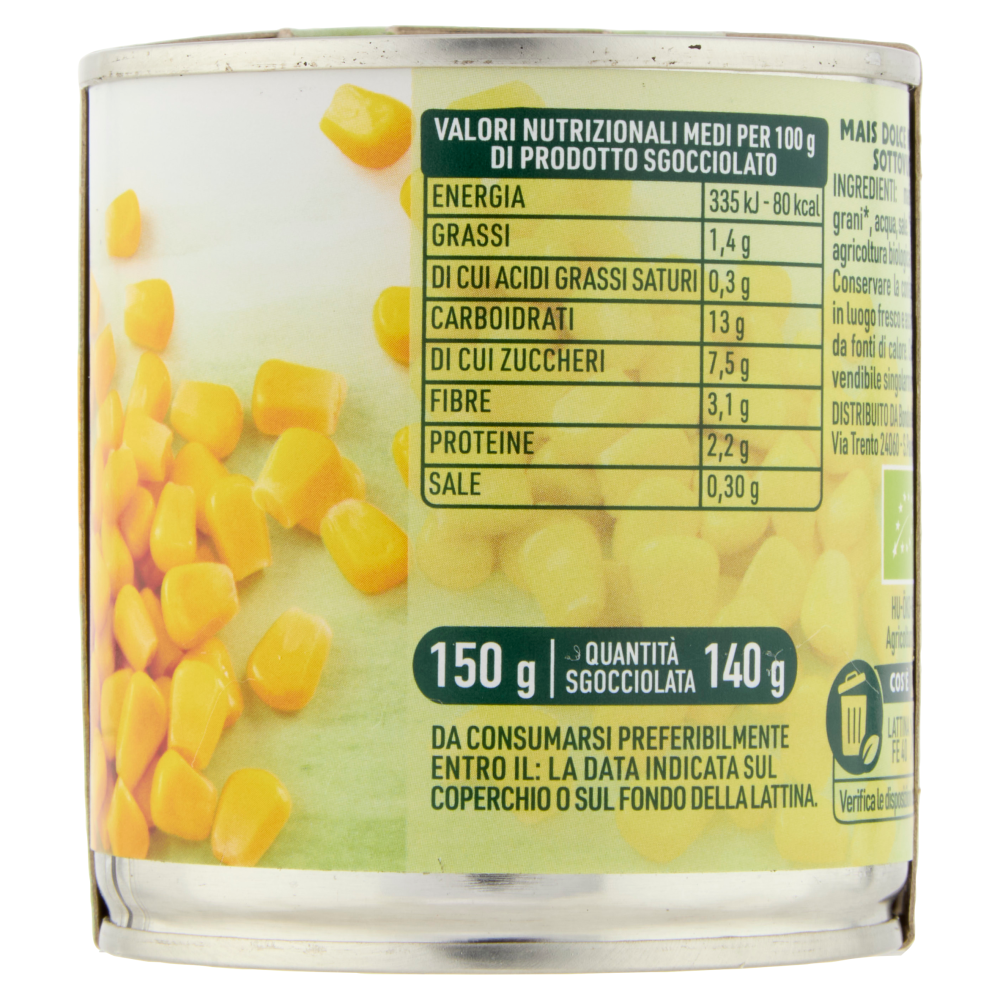 Bonduelle Bio Mais 2 x 150 g