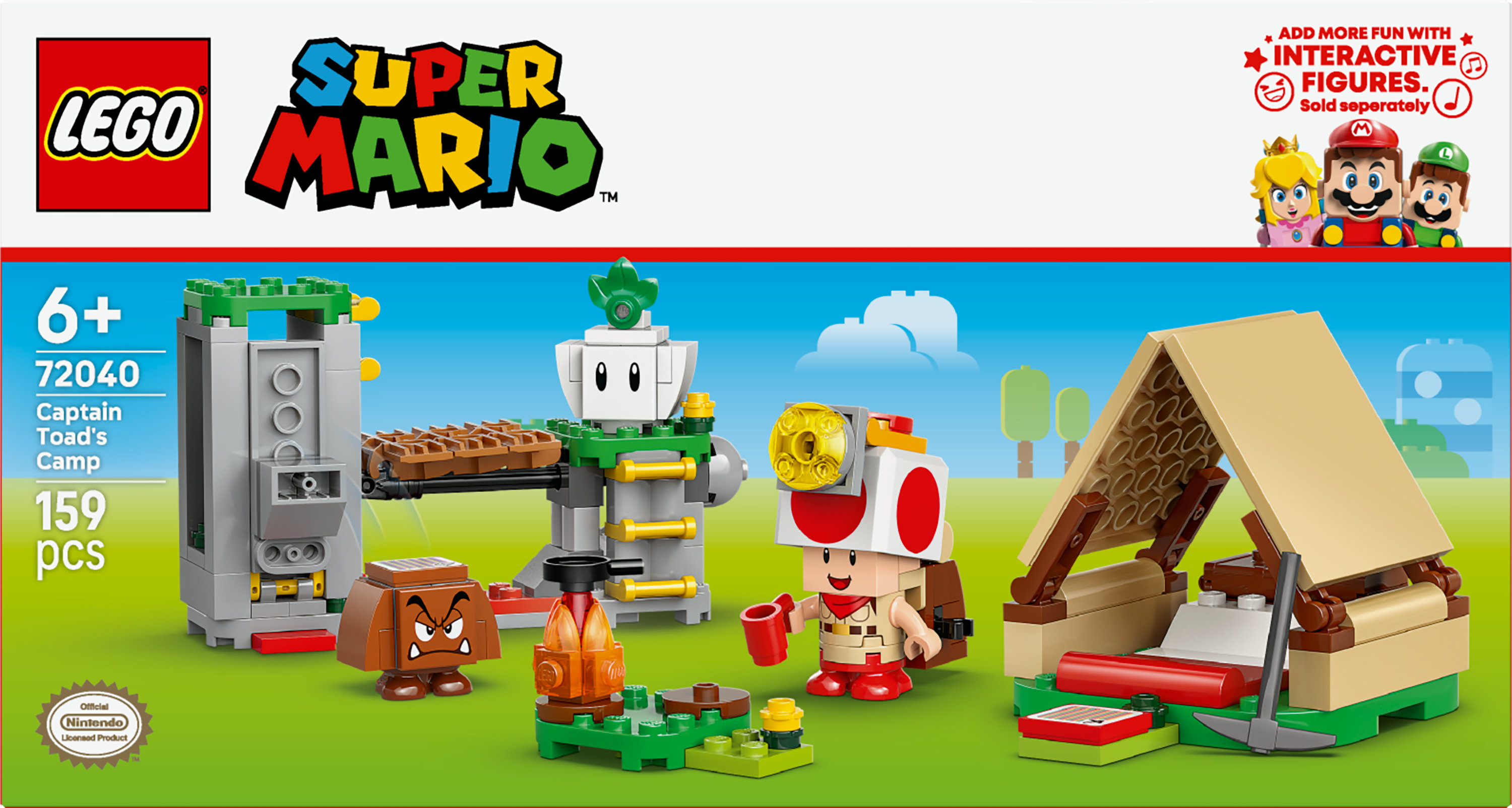 LEGO Super Mario In campeggio con Capitan Toad
